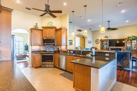 Kitchen | Living | Open Concept with Views!