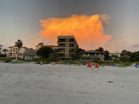 Condo is located on the beach!