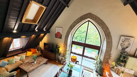 Panoramic Lounge view from the mezzanine floor
