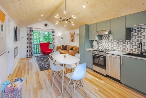 Kitchen and Living Room
