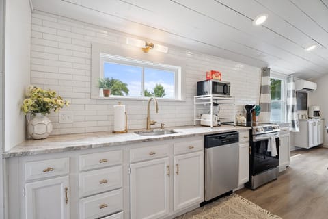 Fully stocked and updated Kitchen in lower cottage