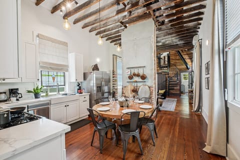 stocked kitchen, 2024 appliances, dinnerware for 8