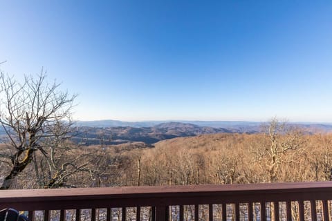 Long Range Blue Ridge Views from Beech Mountain