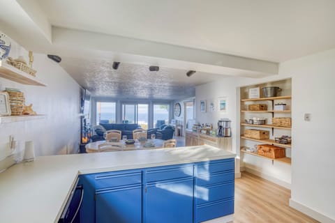Kitchen with Oceanview