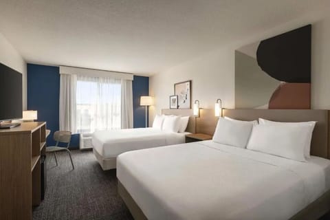 Bedroom. Interior and views may vary based on location and availability.
