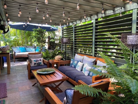 Relax on the large lanai