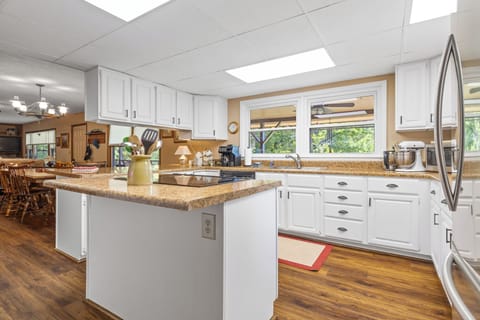 Kitchen with all the amenities