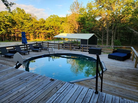Pool, Deck, and Covered (2 vehicles)+ Uncovered (1-2 vehicles) Parking Areas