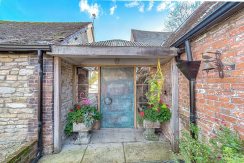 Front door to main house