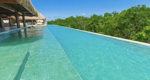 Piscina en terraza
