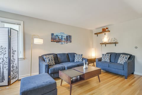 Evanston Vacation Rental | 3BR | 1BA | 1,200 Sq Ft | 3 Steps to Enter