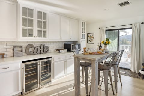 Enjoy easy access to the balcony.