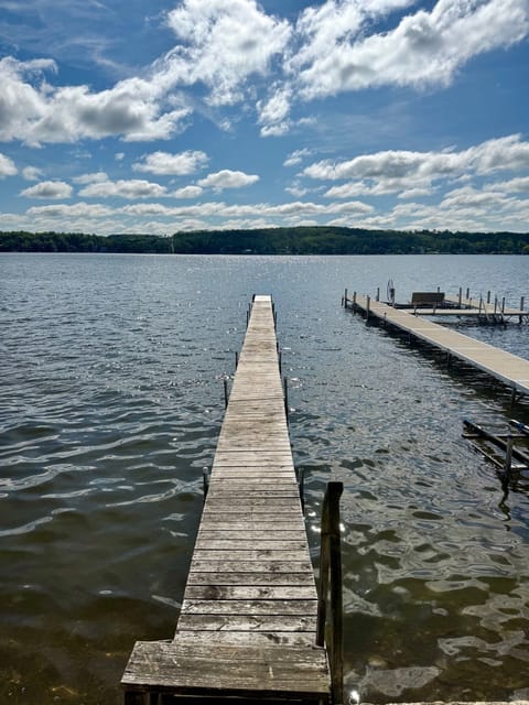 Long dock for great 4th of July viewing!