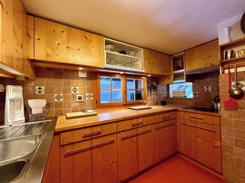 cozy and equipped kitchen