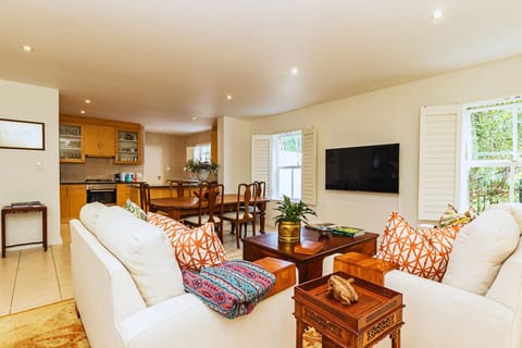 Tv with Netflix and youtube.