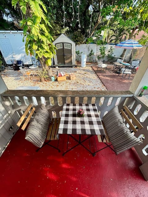shared patio