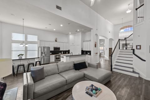 Enjoy the open space concept.