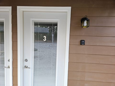 front door and keybox 