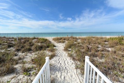 Direct beach access