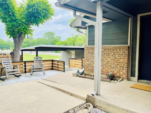 Back Patio/Backdoor entrance/carport