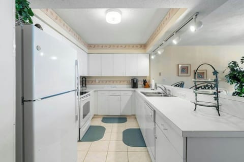 A fully stocked kitchen makes meal preparation a breeze.