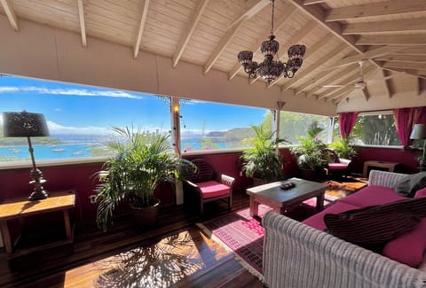 The main veranda and its special view