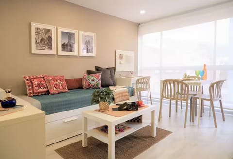 Queen Sofa Bed - Living Space - Desk - Dinning Space - Natural Light