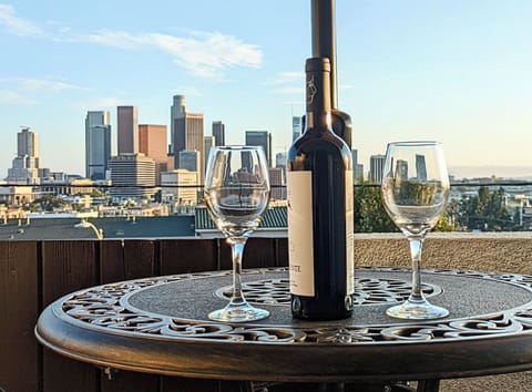 Your beverage awaits you on the balcony of the Master Bedroom...