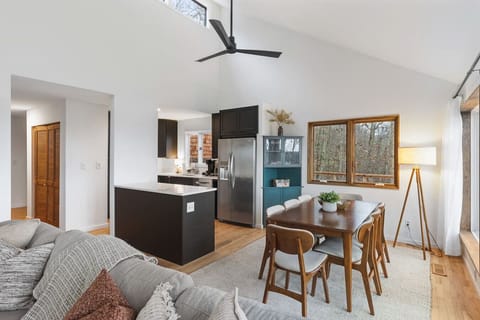 Large dining space to host and enjoy meals together.