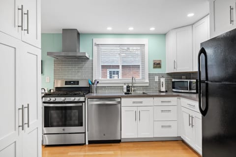 Kitchen with all Essentials to feel like you are at home