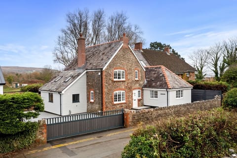 The exterior of The Old School, Oxwich