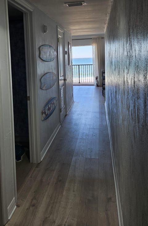 Entry hallway with amazing ocean views