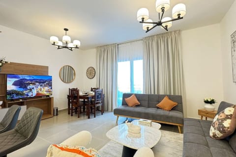 A stylish and inviting living space designed for relaxation.