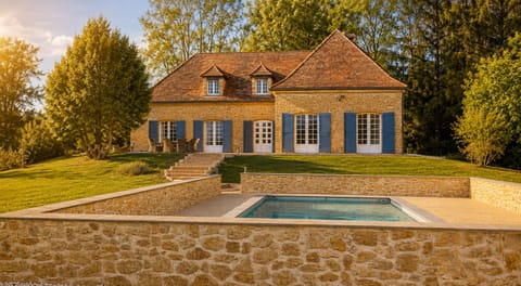 Maison serenite private pool holiday rental near monpazier dordogne