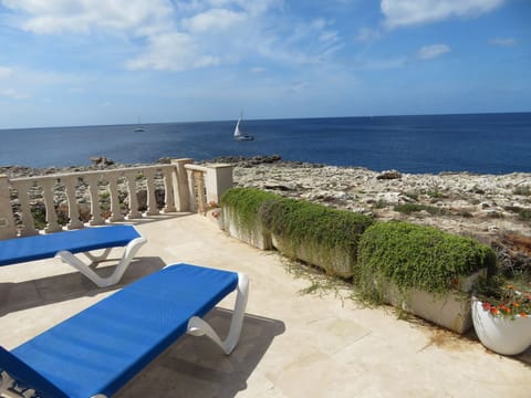 Panoramic sea views from Villa Terrace - hours to relax and watch boats sail by.