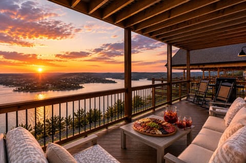 Main Floor Deck- Incredible Sunset Views from all of the outdoor spaces!