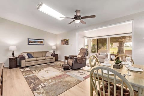 Spacious and inviting living room, perfect for relaxation and quality time with loved ones.