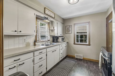 Fully stocked kitchen