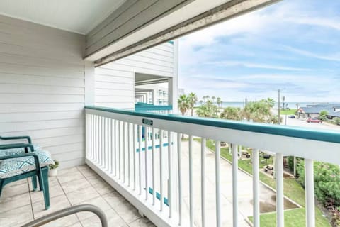 Enjoy the beach views from the balcony!