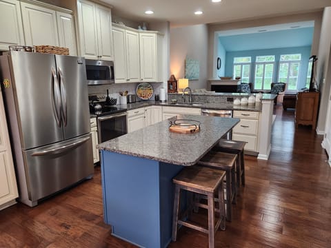 Kitchen with island seating