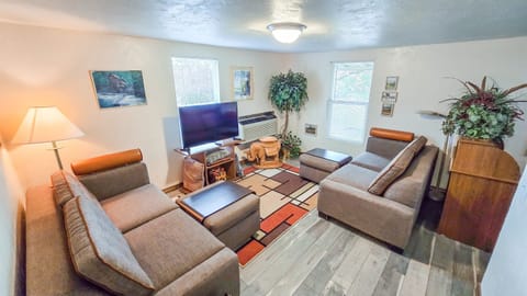 Cozy living space for relaxing