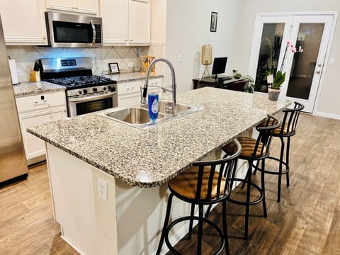 Kitchen and office desk