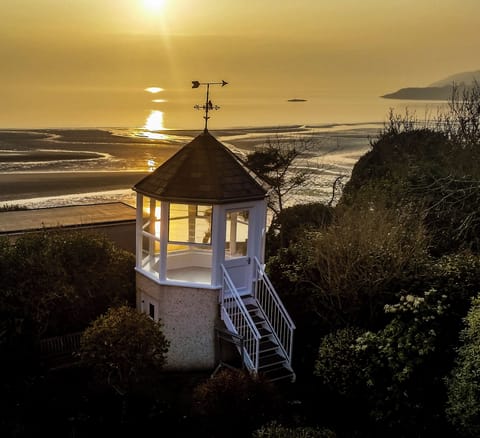 Sunset at Kilmuir, view from master bedroom.