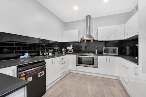 Fully equipped modern kitchen