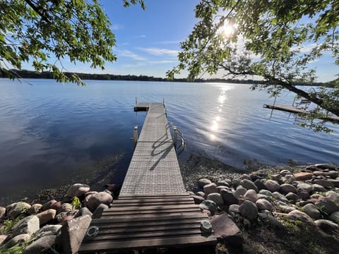 Private dock bring a boat or pontoon