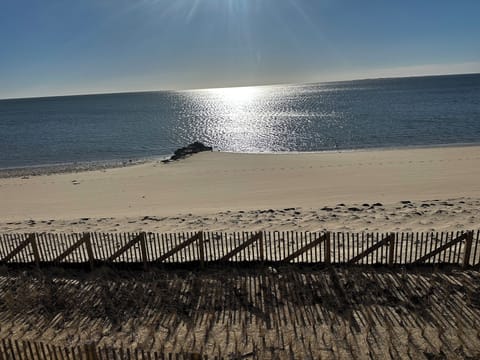 Beautiful northeast January noon, enjoying the outdoors.