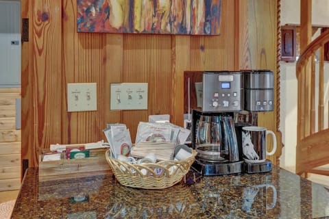 Start off the day with a cup of coffee from the coffee bar in Casa Grande