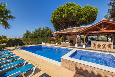 Pool area and large cabanna