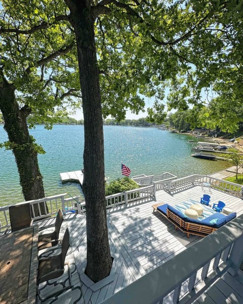 Deck where you will spend most of your time!