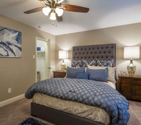 2nd  bedroom perfect for guests, kids, or coworkers.